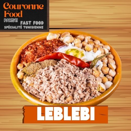 Couronne Food: Fast Food Tunisien Leblebi keftaji kebab Paris 11